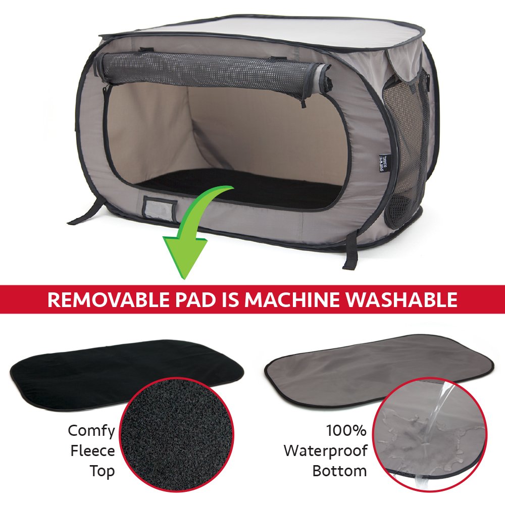 Large Pop Open Kennel, Portable Cat Cage Kennel, Waterproof Pet bed, Carrier Collection