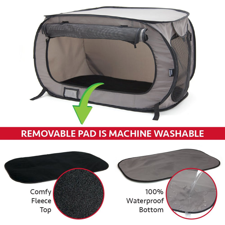Large Pop Open Kennel, Portable Cat Cage Kennel, Waterproof Pet bed, Carrier Collection