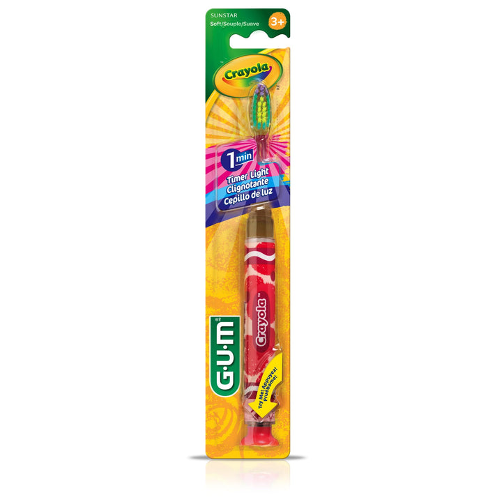 Crayola Flashing Light Soft Toothbrush