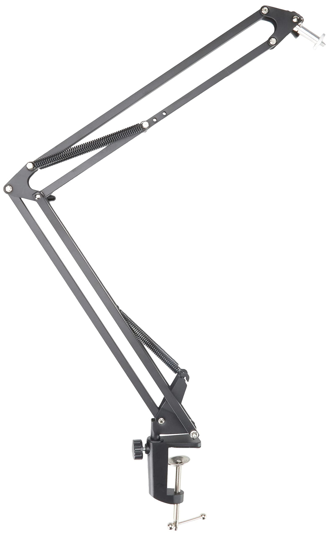 Overhead Tripod For DSLR Cameras, Heavy Duty Camera Desk Mount Stand with Flexible Articulating Boom Arm, Camera Holder Table Clamp for Canon Nikon Sony Fuji SLR Mirrorless Cam Video Photography