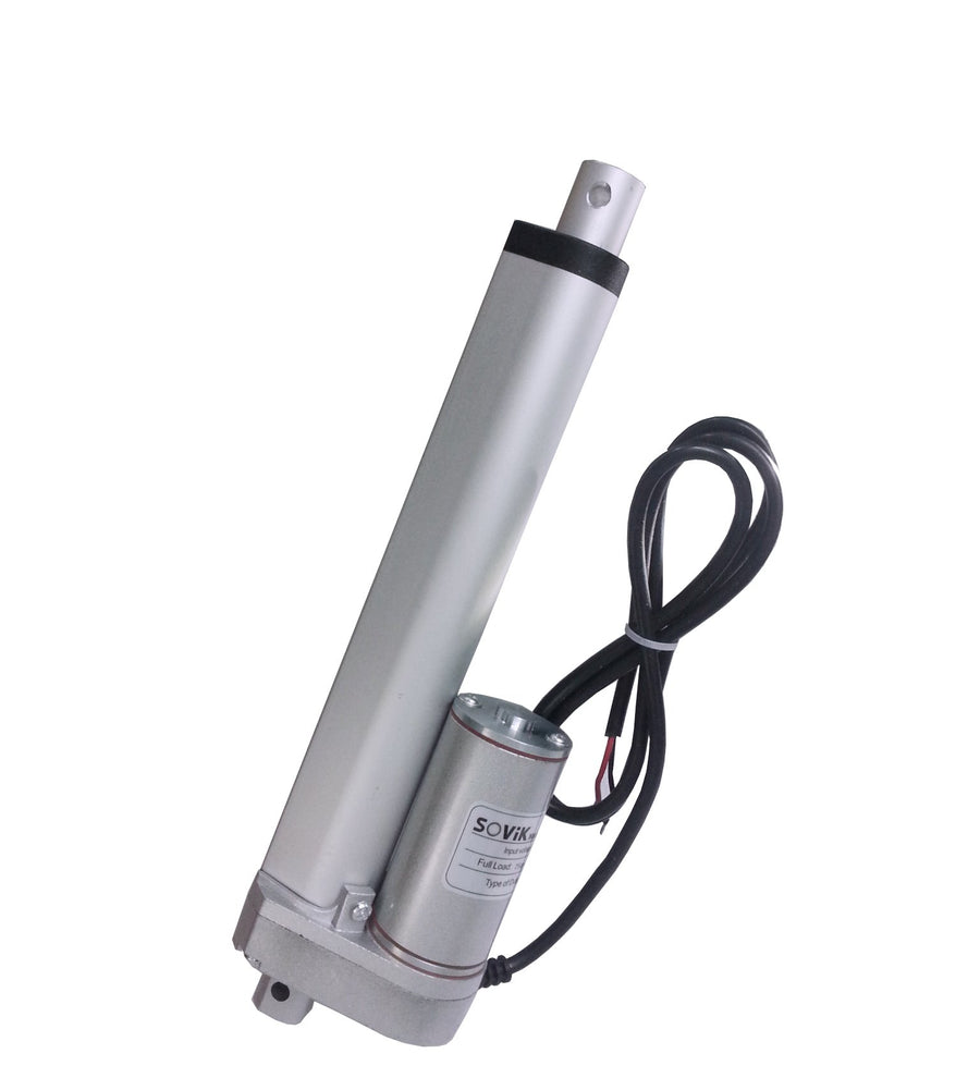 12V DC 6 inch 150mm Stroke Linear Actuator Heavy Duty 750N 165lbs Maximum Lift