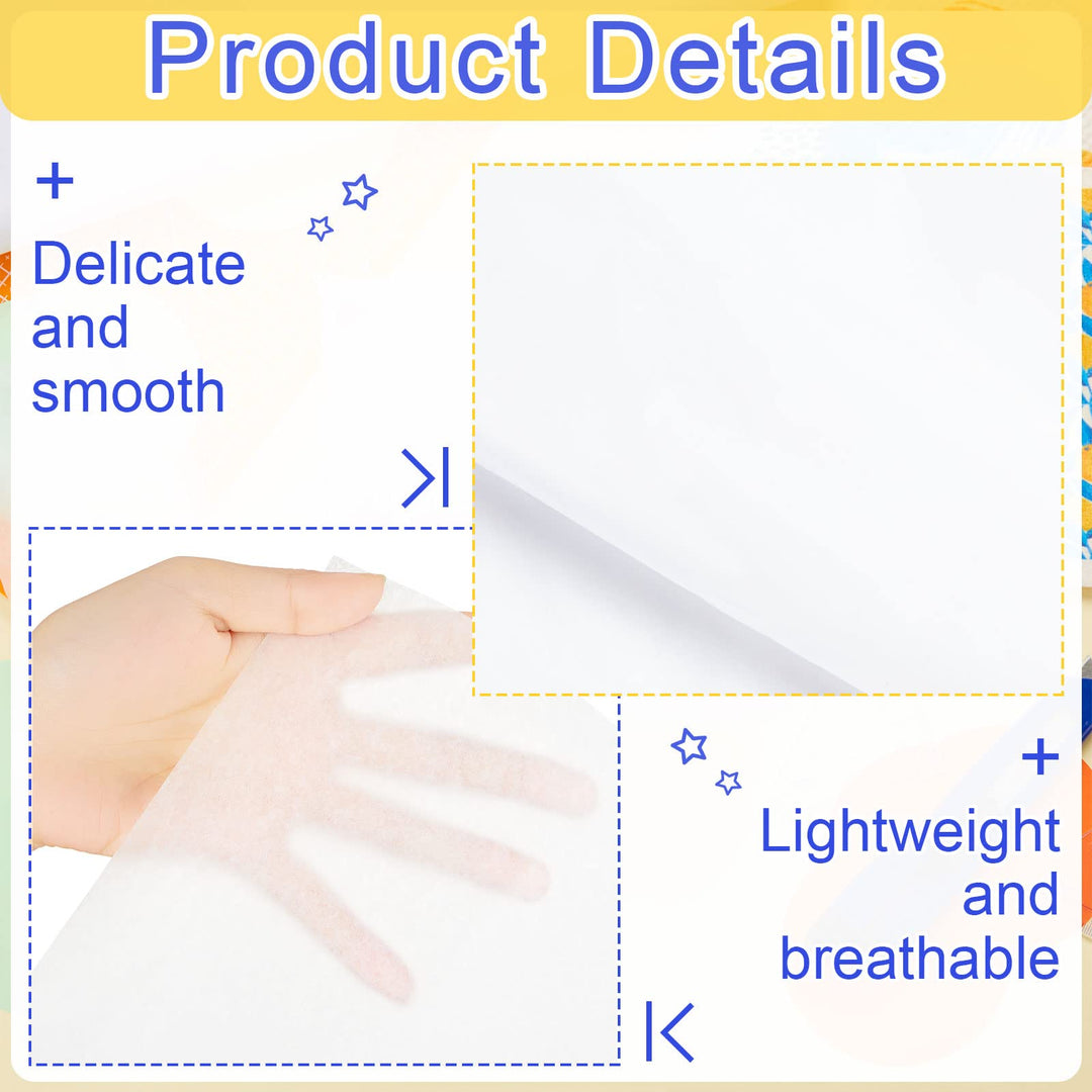 100 Sheets 20 x 30 Inch Acid Free Archival Tissue Paper for Clothing Storage Unbuffered No Acid Paper White No Lignin Tissue Paper for Storing and Preserving Clothes Textiles Linens Present Wrap