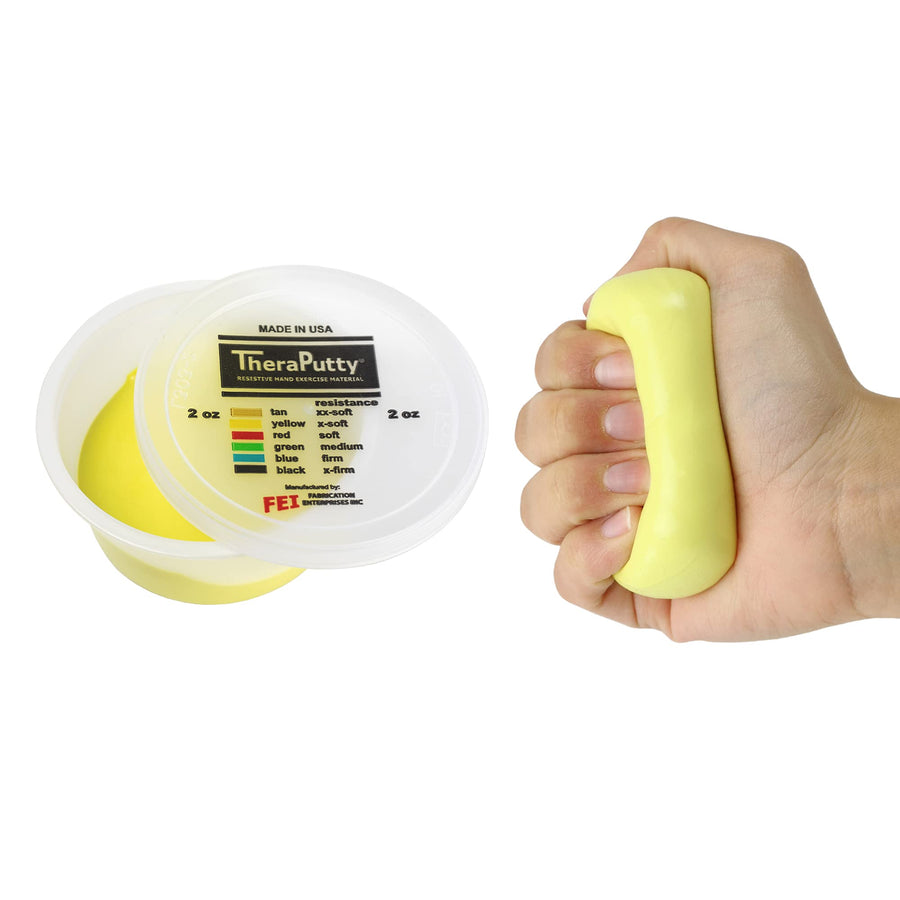 10-0900 TheraPutty Standard Hand Exercise Putty, X-SOFT, 2oz