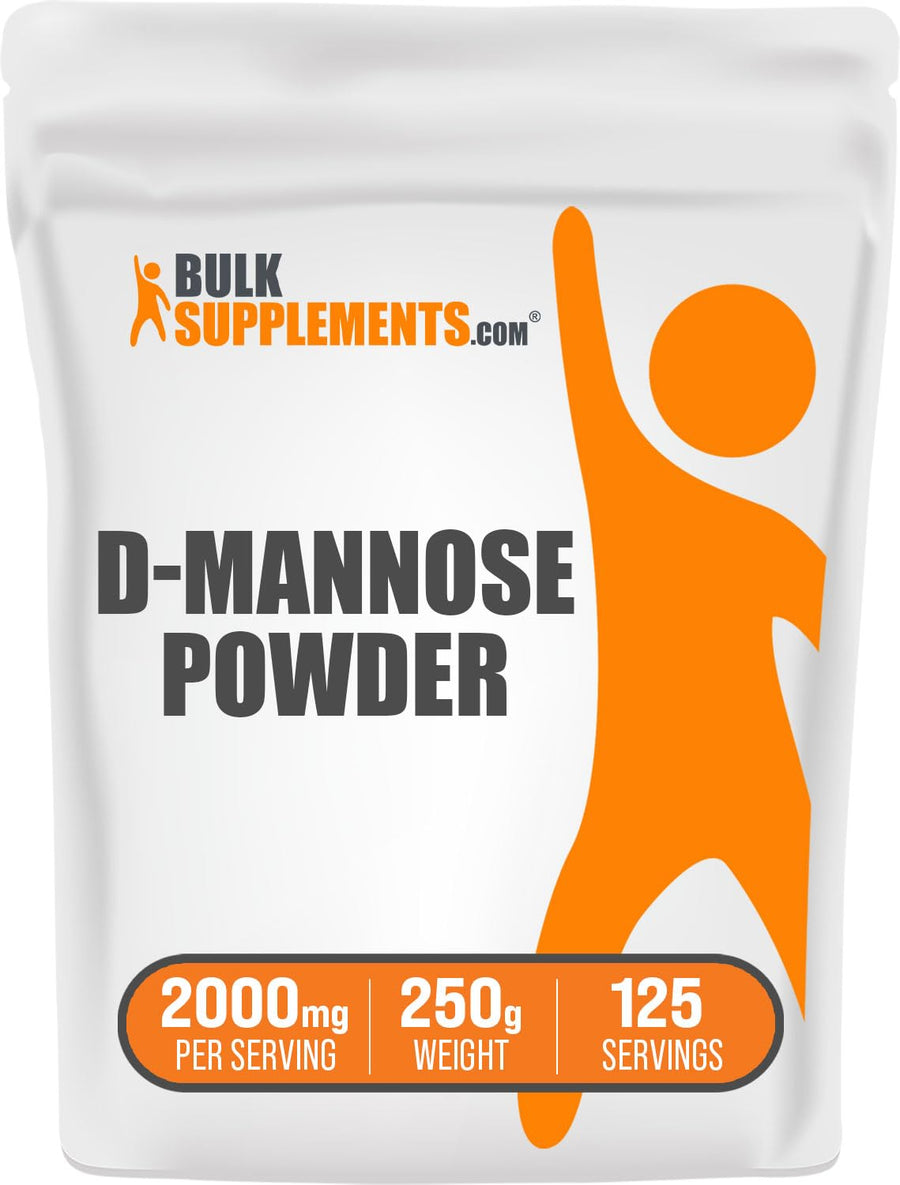 .com D-Mannose Powder - D-Mannose Supplement, D-Mannose 2000mg - Urinary Tract Health, Unflavored & Gluten Free - 2000mg per Serving, 250g (8.8 oz) (Pack of 1)