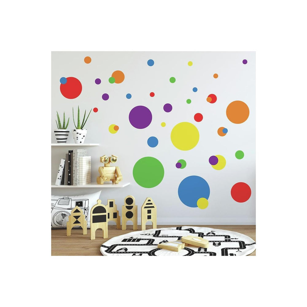 RMK1248SCS Just Dots Peel and Stick Wall Decals
