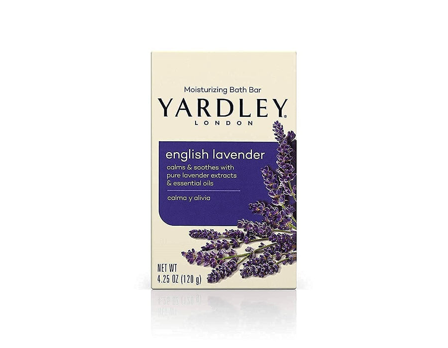 London Moisturizing Bar English Lavender with Essential Oils 4.25 oz (Pack of 3)
