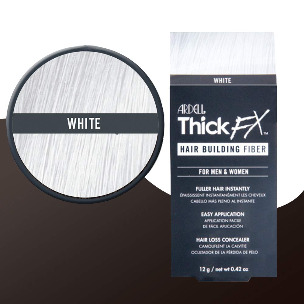 White : Hair Fiber, White, 0.42 Ounce
