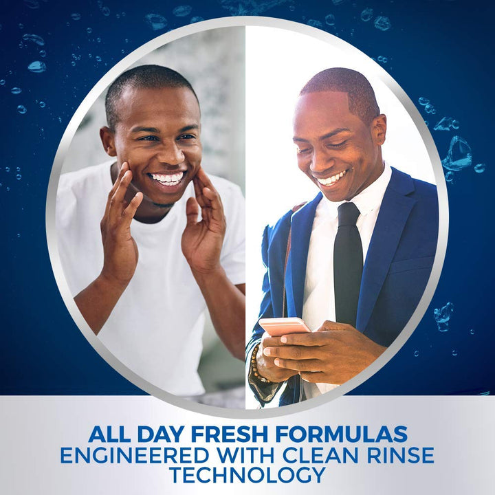 For Men 3-in-1 Hair + Body + Face Wash, Recharge...