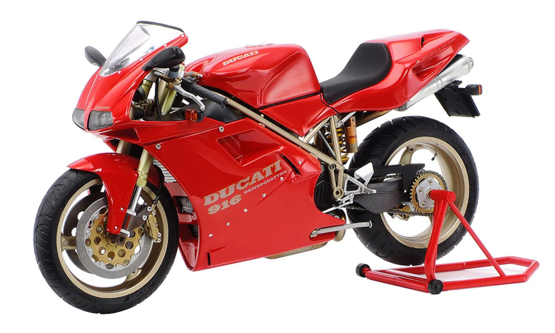 Tamiya 300014068 Ducati Desmo Vehicle 14068 916, Multicoloured, Mittel