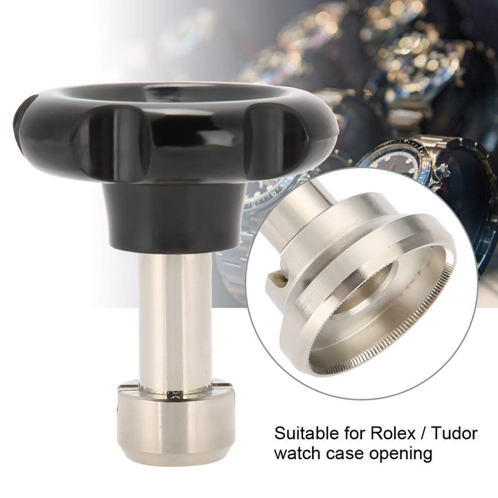 Watch Repair Tool & Kits, Watch Opener Tool 5537 Watch Back Case Opener Closer Remover Watch Battery Replacement Tool Watch Case Back Opener for Watch Watchmaker Repair Tool with 7 Grooved Chucks
