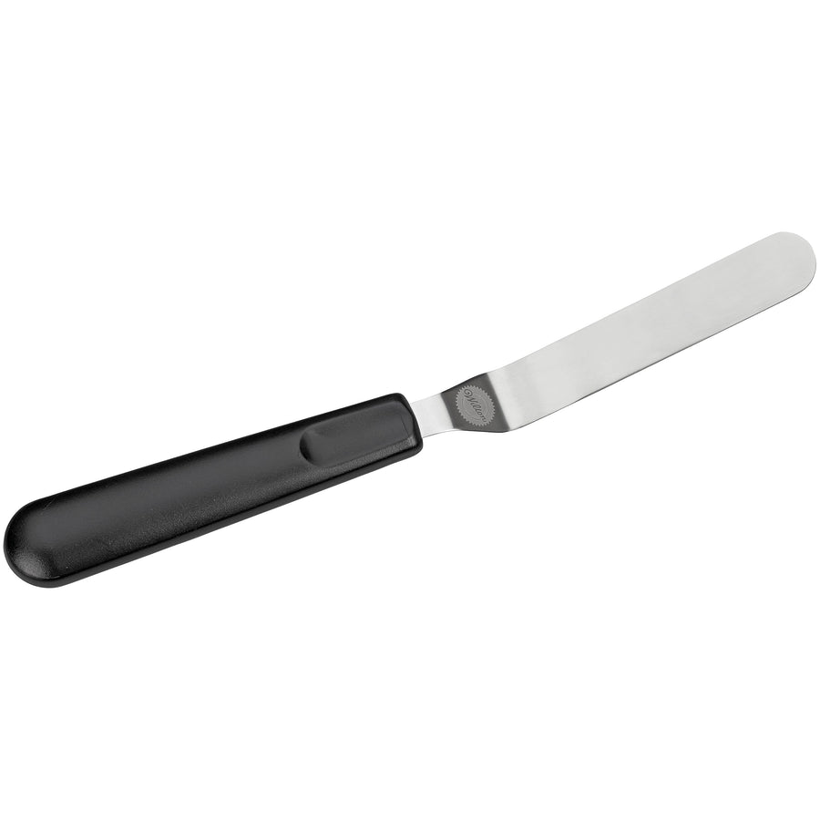 409-7712 Angled Spatula, 9, 9 inch, Black