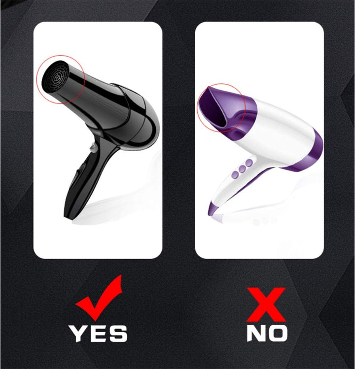 Collapsible Silicone Hair Diffuser Attachment- The Latest Travel Portable, 2019, Blue