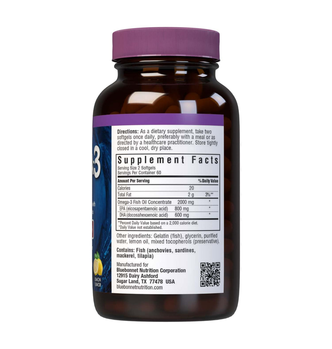 Bluebonnet Nutrition EPAx Omega-3 1000 MG Heart Formula, 120 CT