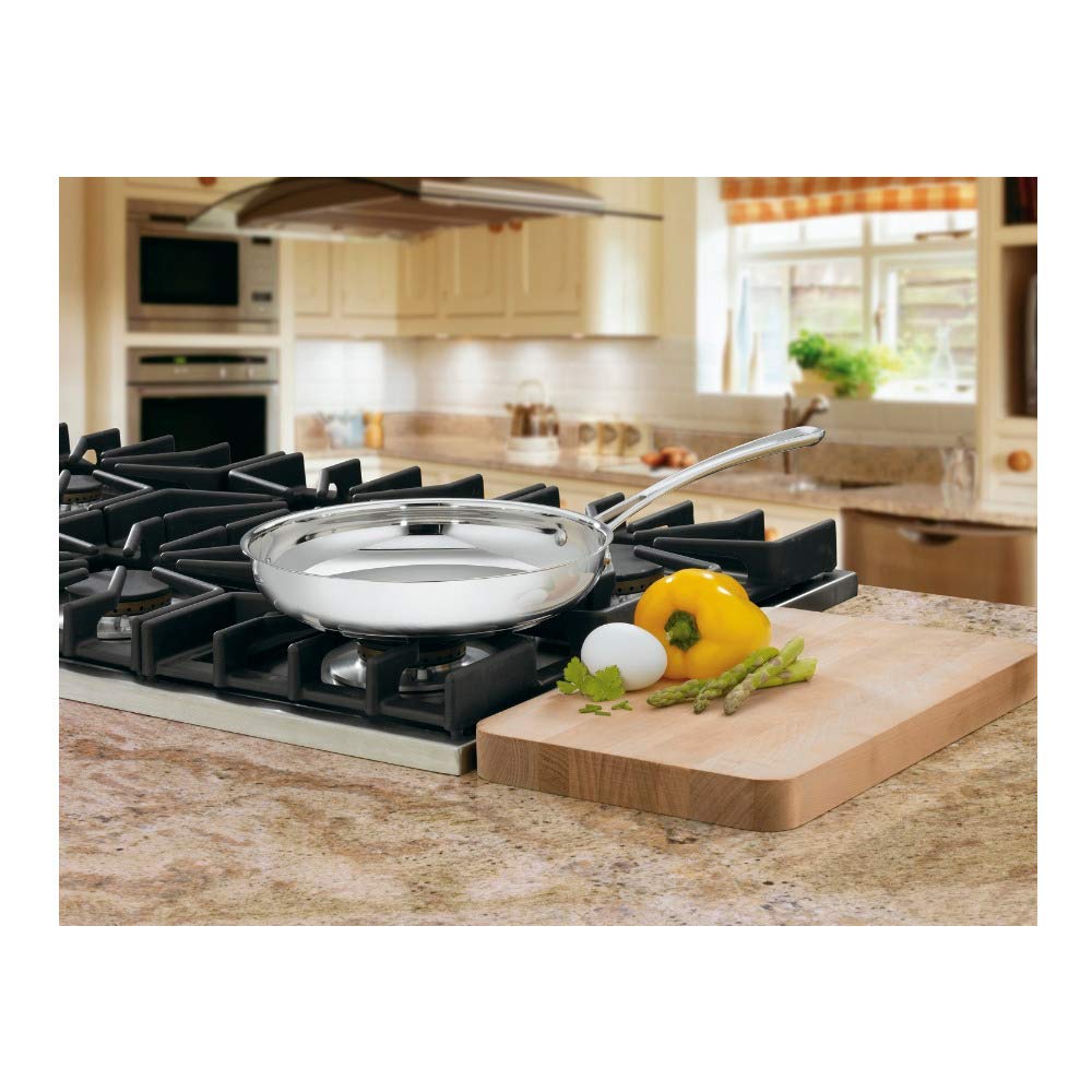 422-24 Contour Stainless 10-Inch Open Skillet