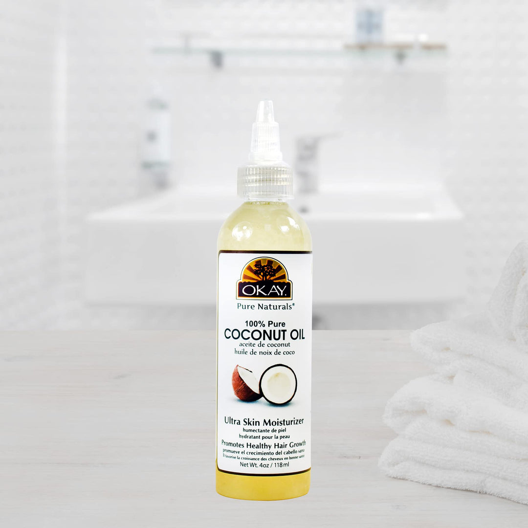 100% Oil for Hair and Skin, Coconut, 4 Ounce
