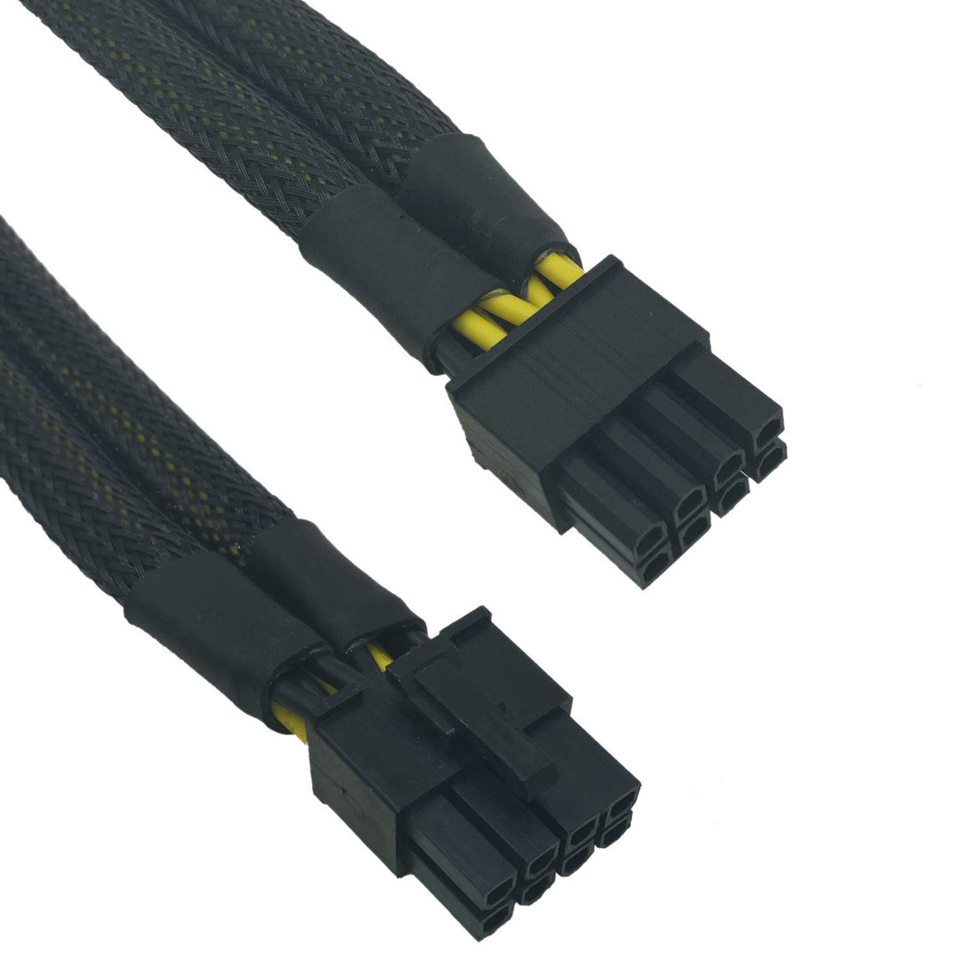 GPU Power Cable for Dell T3600 T3610 T5600 T5610 T5610 T7600 T7610 5810 T5810 T7810, 8 Pin PCIe to Dual 8 Pin(6+2) Male PCIe Power Adapter 13-inch(34cm)
