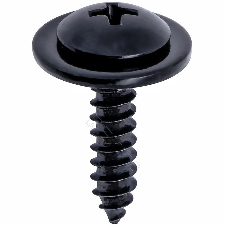 50pcs Fender Liner Splash Shield Wheelhouse Liner Screw Phillips Truss Head Sems Compatible with Honda Acura BMW 90114-SE0-000 Accord ILX RDX TL TSX 90114SE0000
