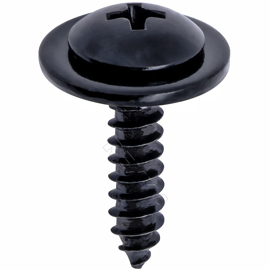 50pcs Fender Liner Splash Shield Wheelhouse Liner Screw Phillips Truss Head Sems Compatible with Honda Acura BMW 90114-SE0-000 Accord ILX RDX TL TSX 90114SE0000