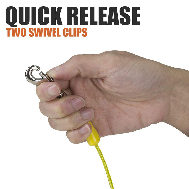 Pet Small Tie Out Cable for Dog up to 35 Pound, 25-Feet