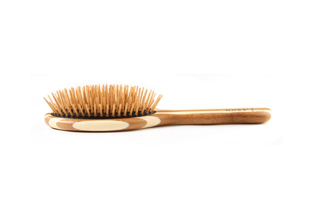 HAIR DOC Large Oval Wood Bristle Brush, 1 EA
