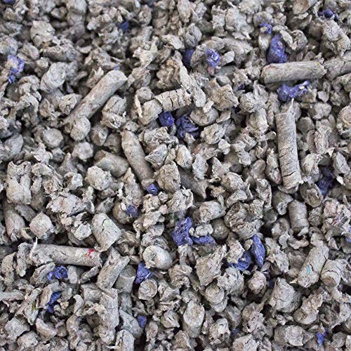 Fresh World Small Animal Bedding - Ultra Strength - Pet Bedding for Litter Boxes and Cages (16 L),Gray, 975 cu in
