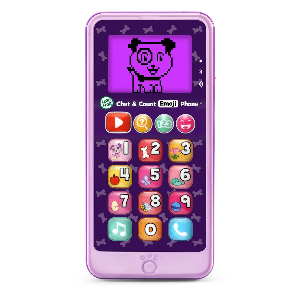 Chat and Count Emoji Phone, Purple