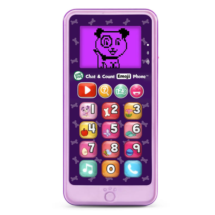Chat and Count Emoji Phone, Purple