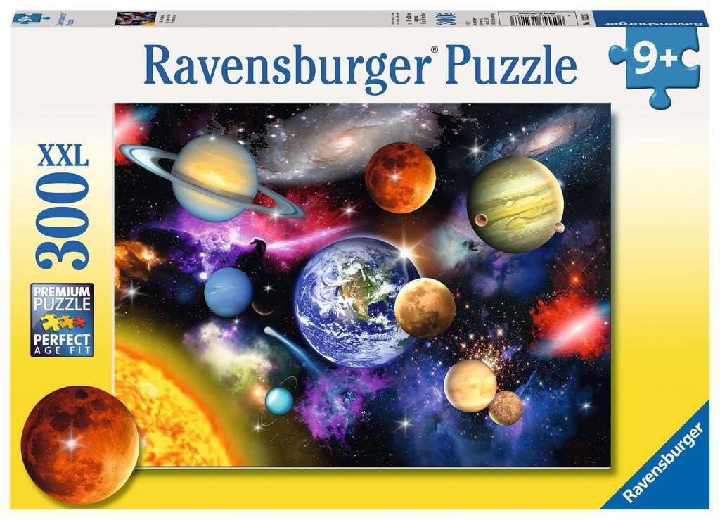 Solar System - Engaging 300 Piece Jigsaw Puzzle for Kids | Unique Piece Design | Fine Linen-Textured Paper | Anti-Glare Surface | Enhances Concentration & Creativity
