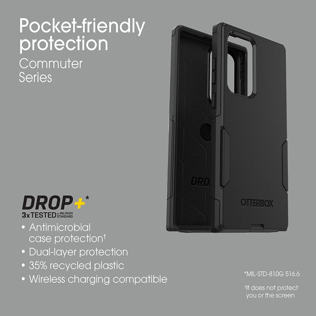 Galaxy S22 Ultra Commuter Series Case - MAVEN WAY, Slim & Tough, Pocket-friendly, with Port Protection
