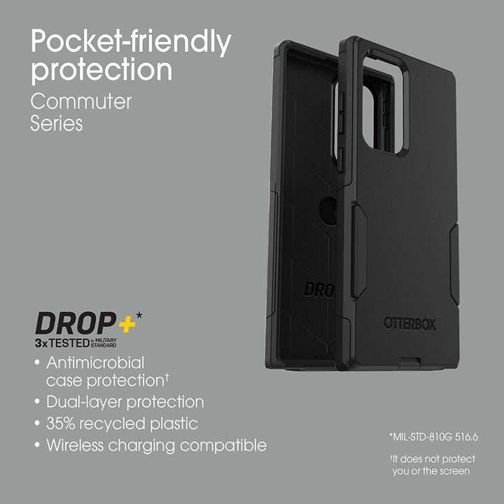 Galaxy S22 Ultra Commuter Series Case - MAVEN WAY, Slim & Tough, Pocket-friendly, with Port Protection