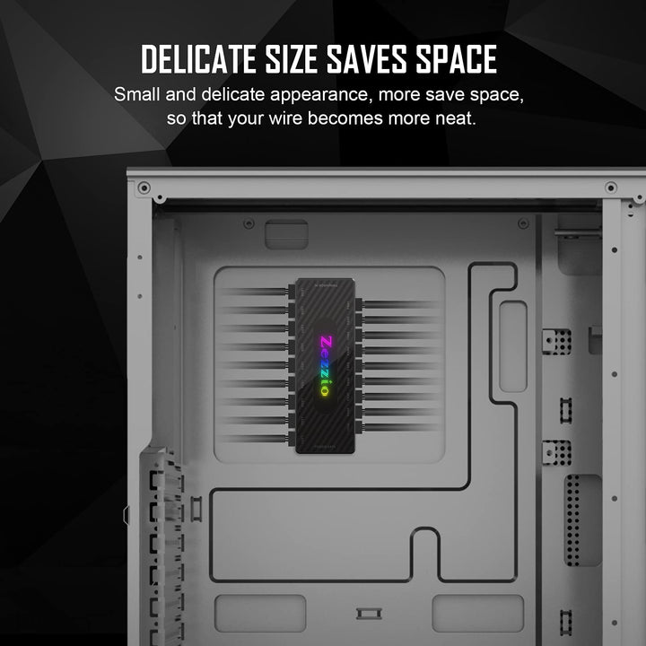 ARGB Fan Hub for Case Cooling Fan 9 Ports