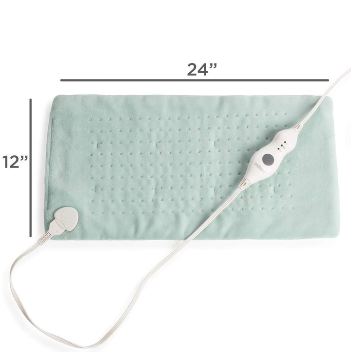 Electric Heating Pad – Heat Pad for Back Pain Relief, Neck and Shoulders, and Cramps - 12 x 24 (King Size)