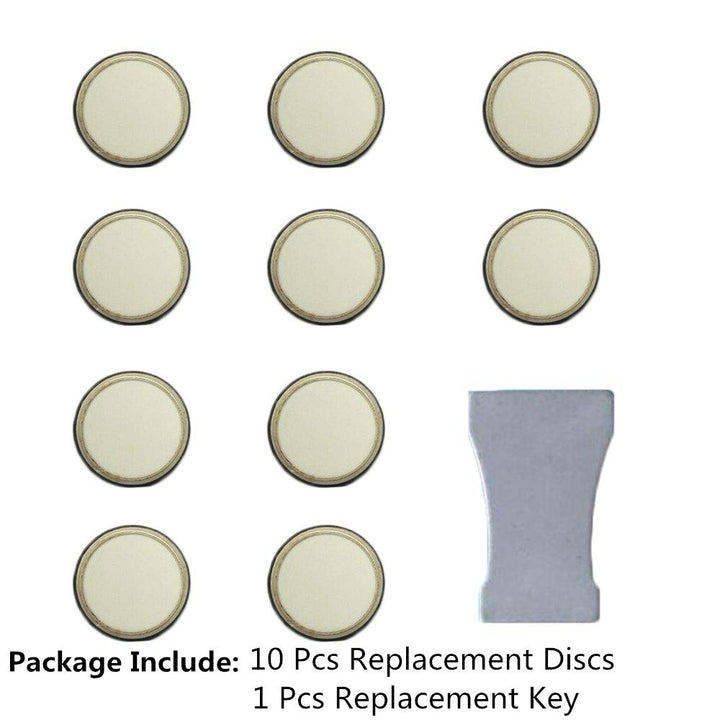 16MM Ultrasonic Mist Maker Water Fogger Ceramics Discs with Replacement Tool, Atomizer Humidifier Accessories Pack of 10