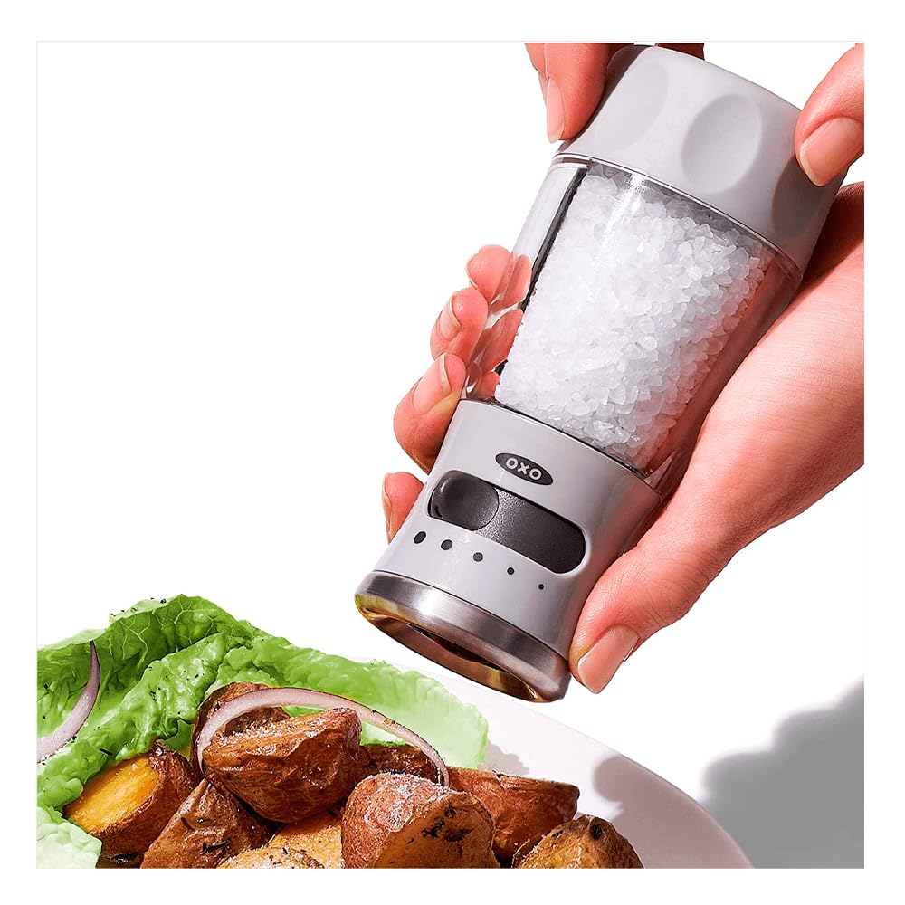 NEW Good Grips Contoured Mess-Free Salt Grinder