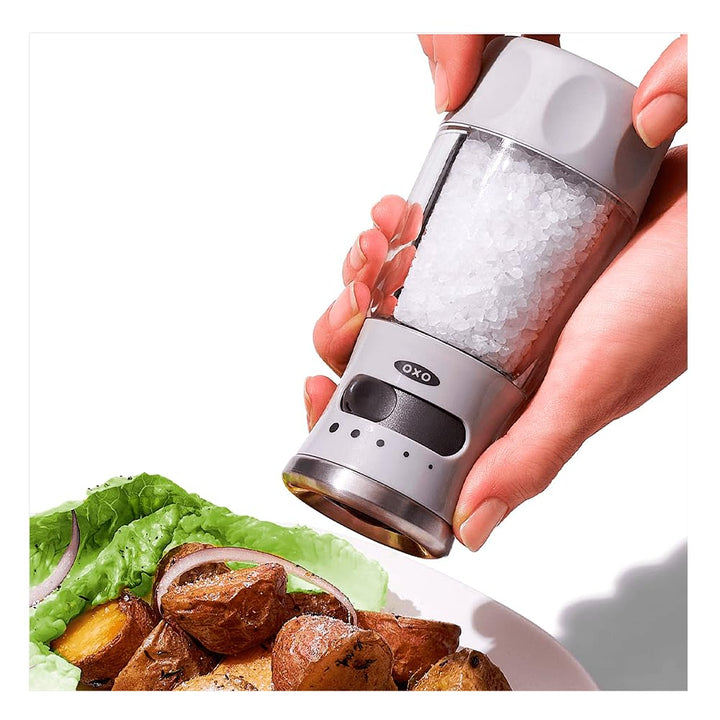 NEW Good Grips Contoured Mess-Free Salt Grinder