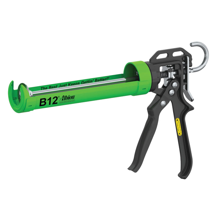 Engineering Company B12 B-Line Manual Cartridge Caulking Gun, 1/10 Gallon (10 oz), 12:1 Drive