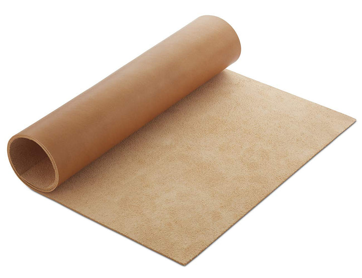 CP 4-5 oz Leather Hide - Vegetable Tanned Tooling Leather - Cowhide Leather Sheet 1.6-2.0mm (5 x 12)