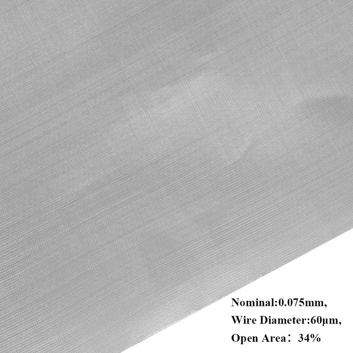 304 Stainless Steel Woven Wire 200 Mesh - 12X 40 Filter Screen Sheet Filtration Cloth