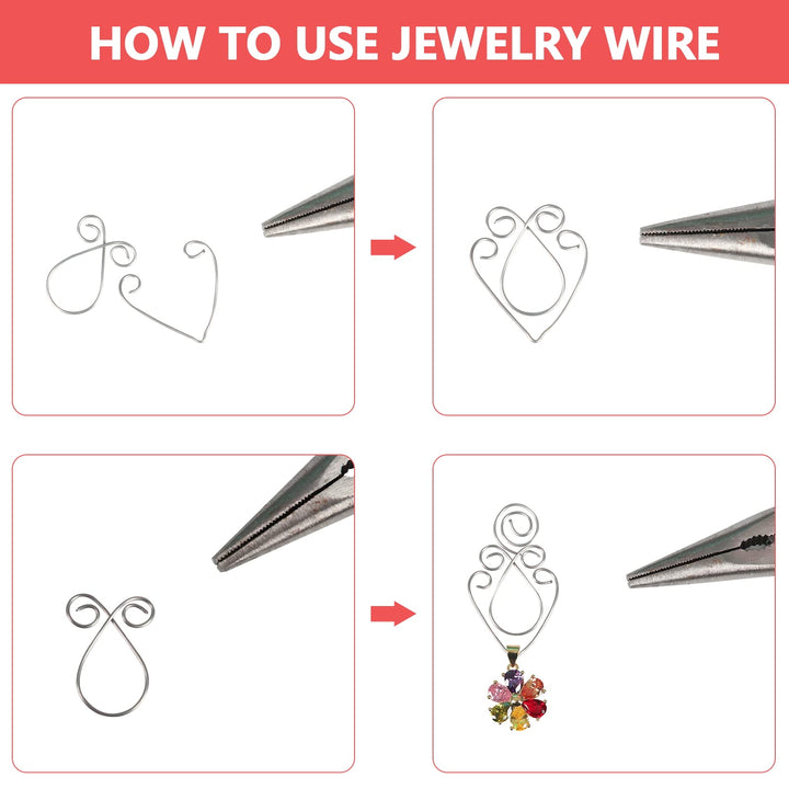 20 Gauge (0.8mm) 304 Stainless Steel Wire for Bailing Wire Sculpting Wire Jewelry Making Wire