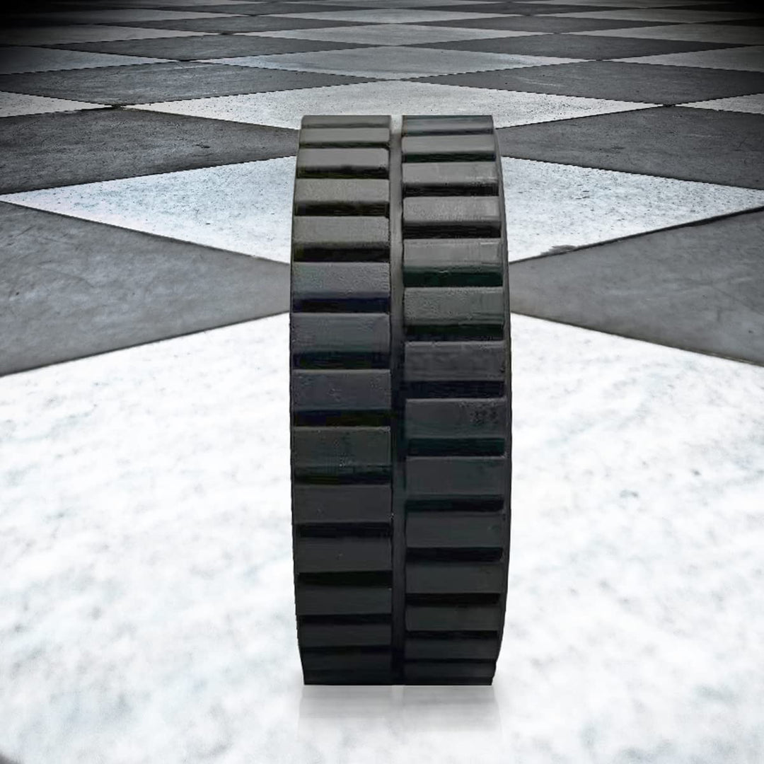 Premium Rubber Replacement Tires for iRobot Braava & Mint Series Robotic Mops - Durable, Enhanced Traction, Easy Installation, Compatible with Select Models