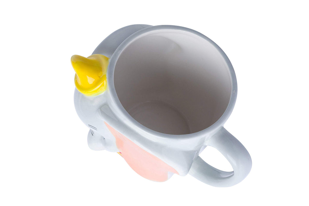 Disney's Dumbo Face 3D Sculpted Ceramic Coffee Mug, 23 Ounces