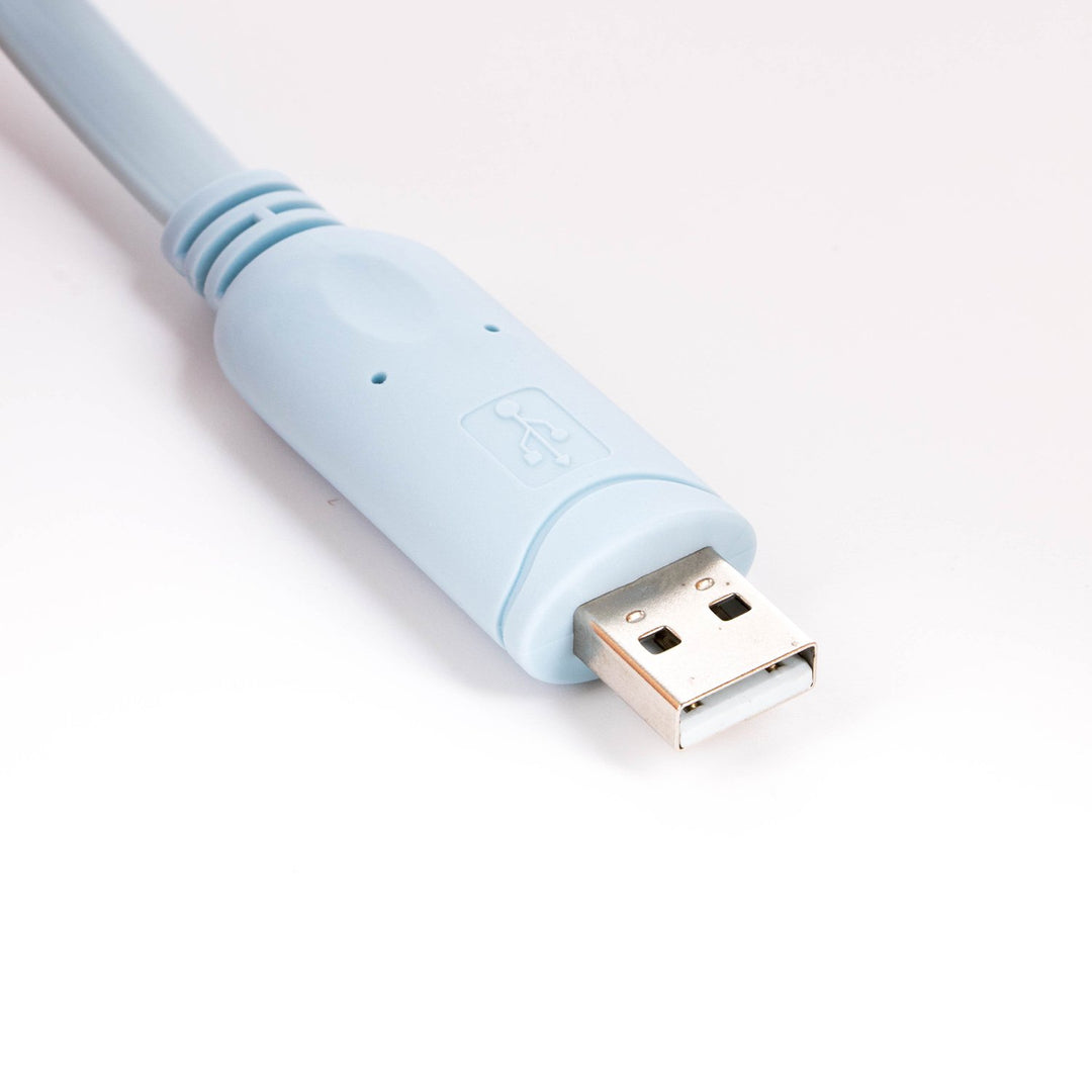 USB RS232 Console Cable for Cisco Router Rollover Cable FT232RL Chipset Rj45 Adapter Serial Cable (6ft)