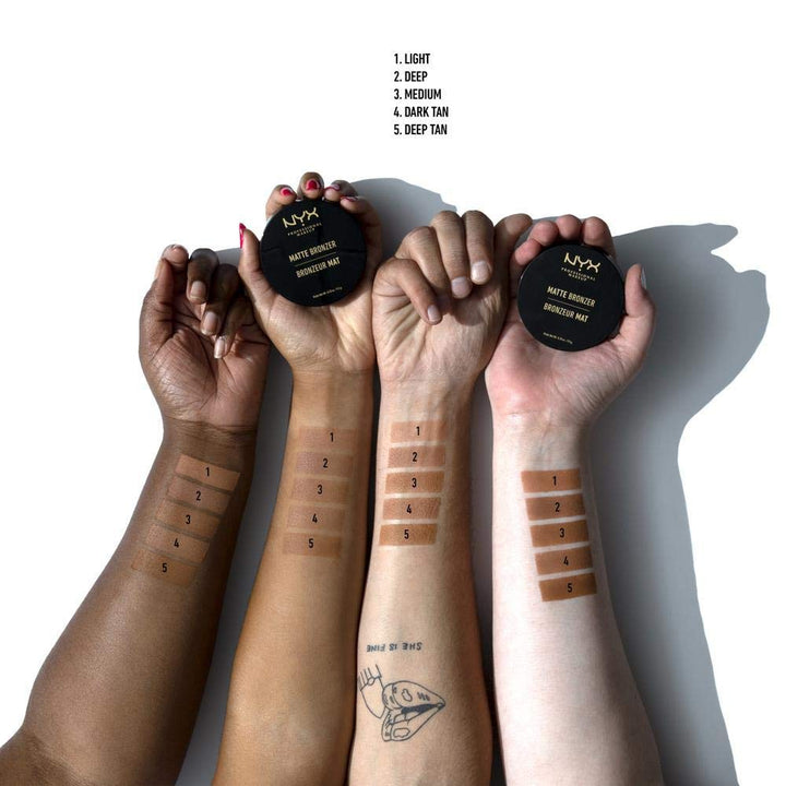 Matte Bronzer, Deep Tan