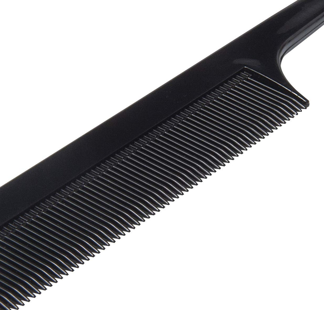 Ionic DBC043 Anti-Static Rat Tail Comb, Black