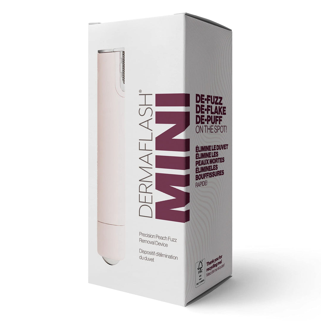 Mini Dermaplaning Tool for Precision Peach Fuzz Removal, Blush