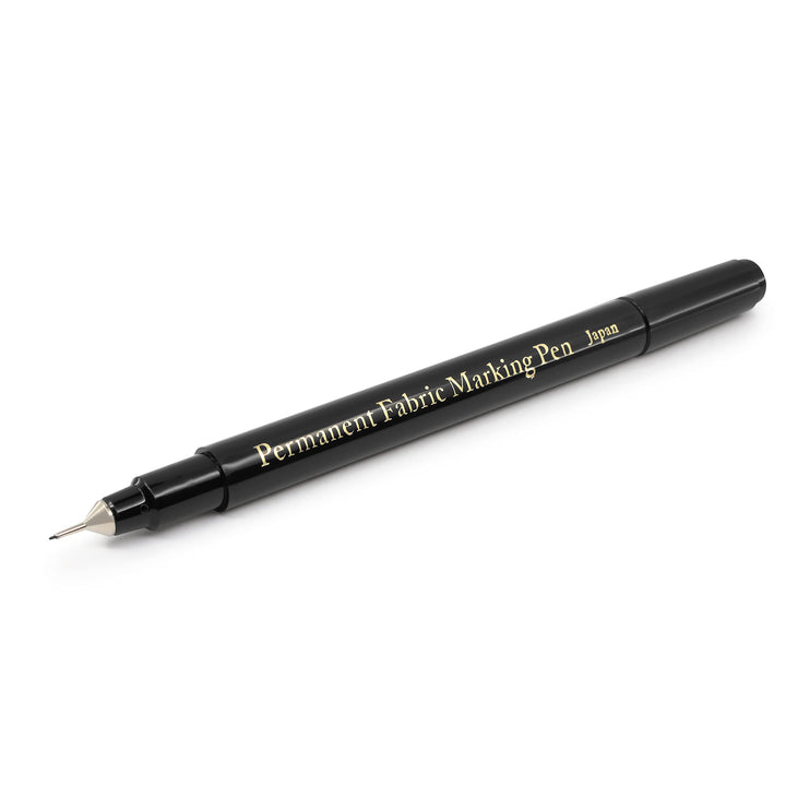3087 The Fine Line Permanent Fabric Marker, Black, 8.5 x 2.88 x 0.38