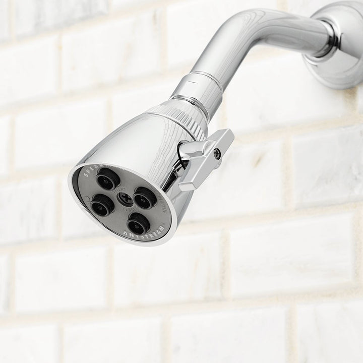 S-2253-E175 Classic Anystream High Pressure Adjustable Low Flow Shower Head, Polished Chrome
