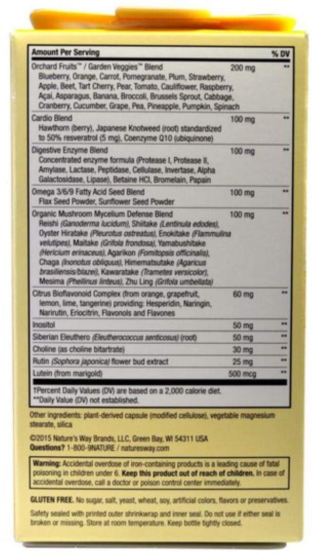 Nature's Way Alive! Max 6 Daily Multi-Vitamin 90 Veg Capsules