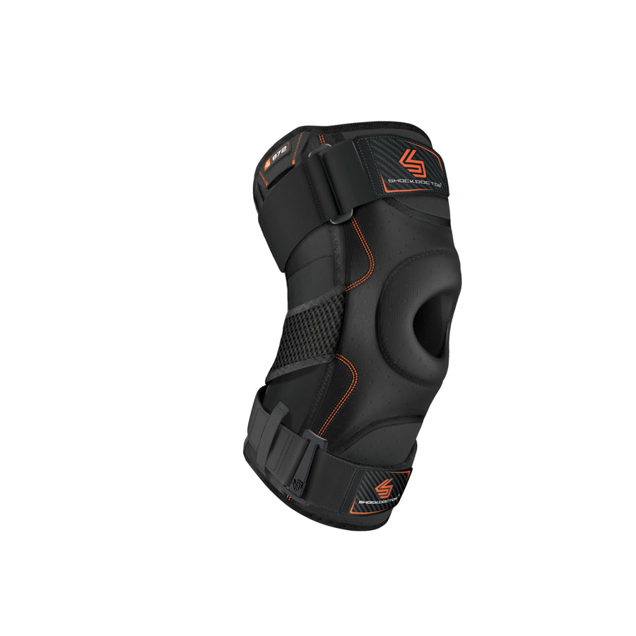 Knee Support with Dual Hinges (Black, Medium)