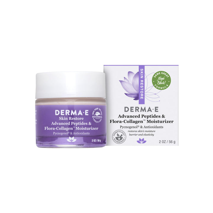 Advanced Peptides and Collagen Moisturizer – Double Action Collagen Face Cream with Peptide Complex – Intense Moisture Day and Night Cream for Women – Natural Collagen Cream, 2oz